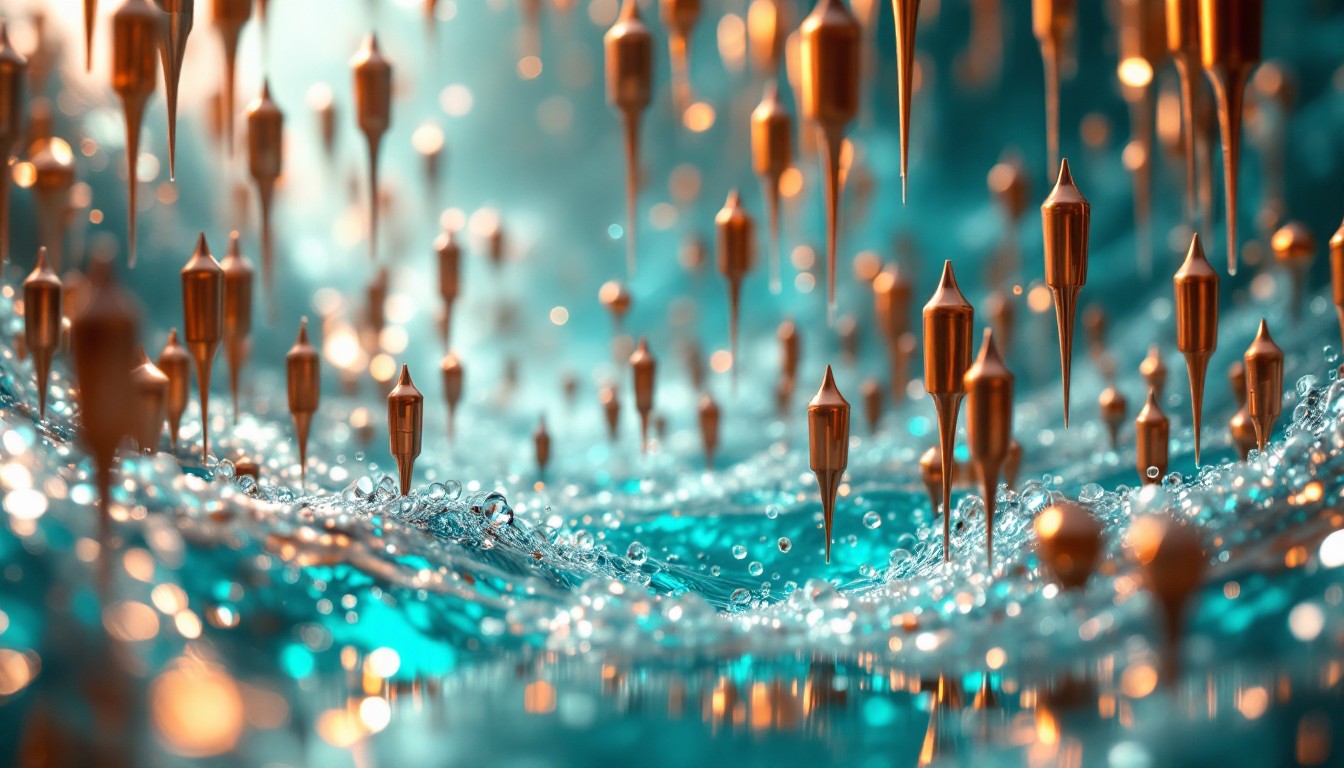 Free Copper Pins Dancing Image - Copper, Surreal, Crystal | Download at ...