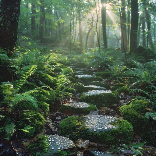 Free Mystical Forest Path Image - Forest, Moss, Ferns | Download at ...