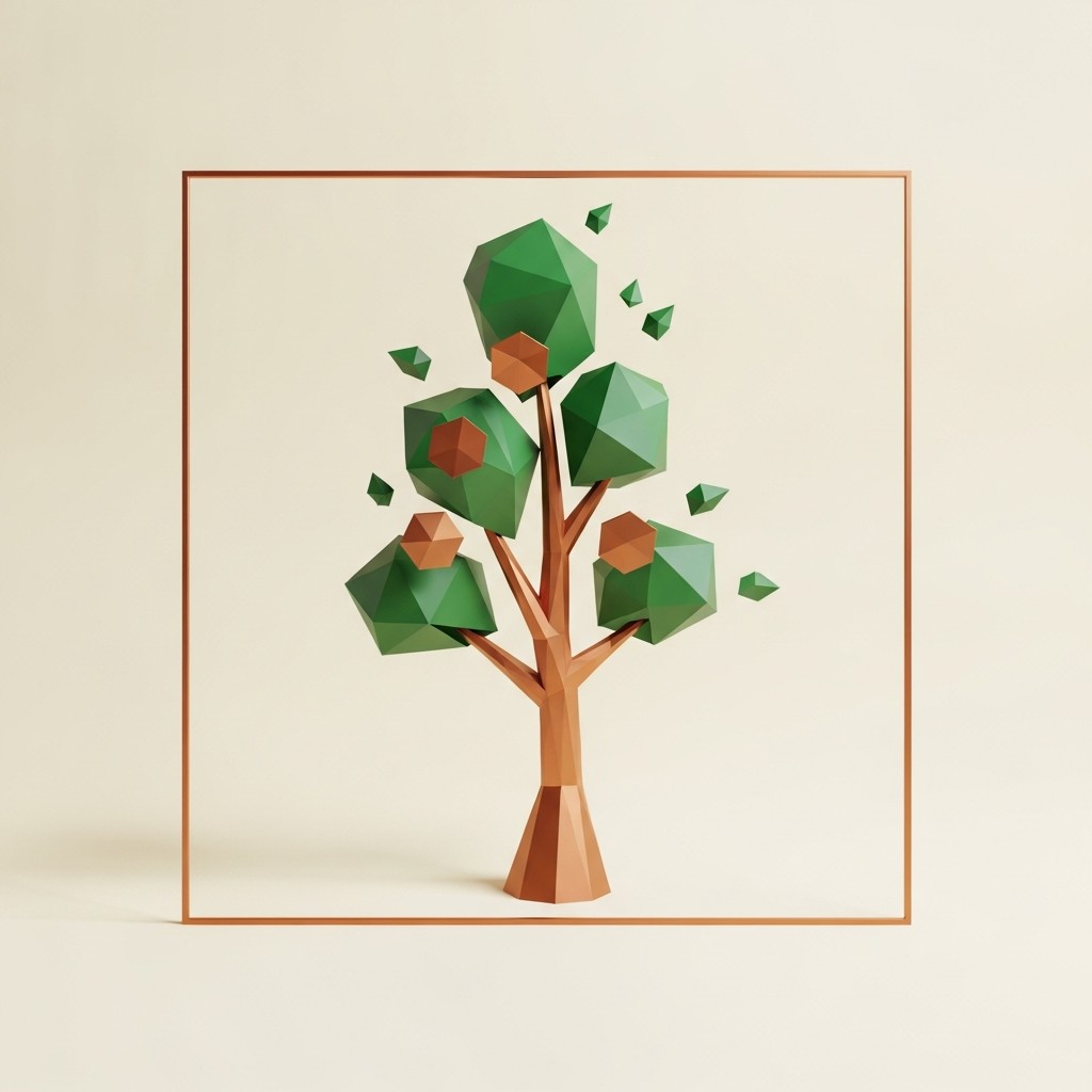 Free Geometric Tree Art Photo - Geometric, Tree, Abstract | Download at ...