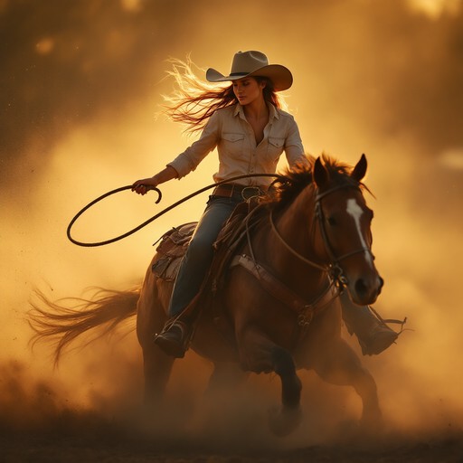 Free Sunset Rodeo Action Image - Rodeo, Western, Horse | Download at ...