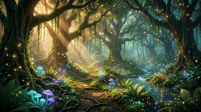 Free Enchanted Woodland Keeper Image - Fantasy, Enchanted, Forest ...