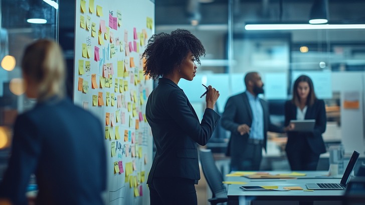Free Strategic planning session Image - Office, Woman, Brainstorming ...