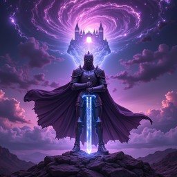 Free Cosmic Knight Guardian Image - Knight, Cosmic, Fantasy | Download ...
