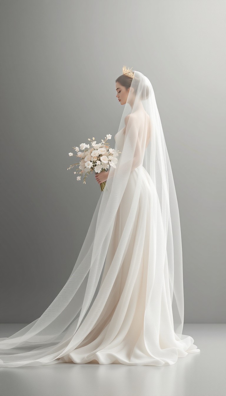 Free Elegant Bride Portrait Image - Bride, Wedding, Veil | Download at ...