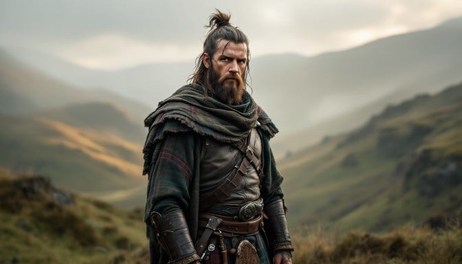 Free Highland Warrior Stands Image - Highland, Warrior, Scotland ...