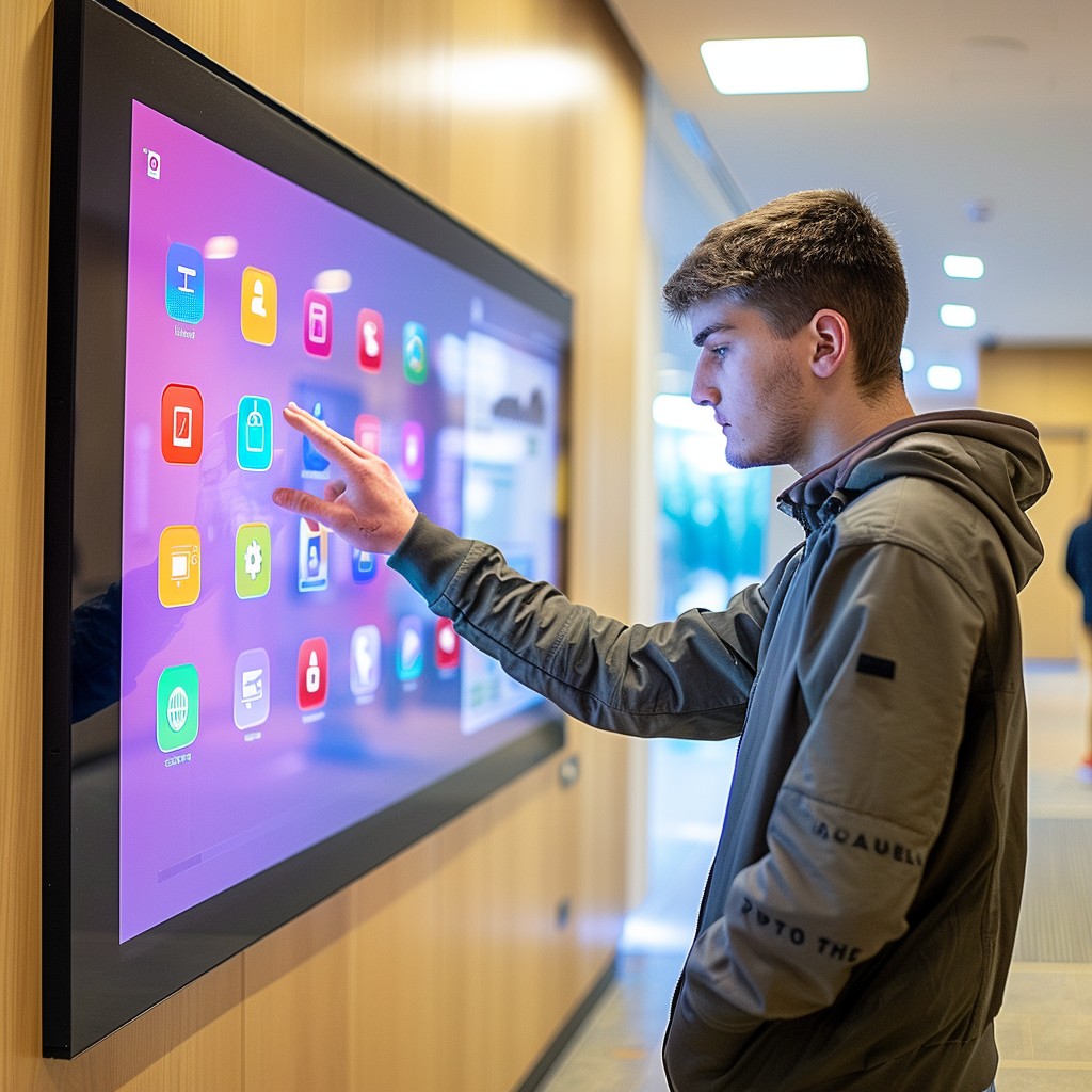 Free Interactive Display Usage Photo - Technology, Interactive ...