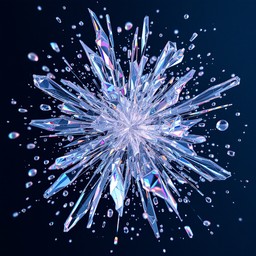 Crystals Exploding Free Crystalline Light Explosion Image - Burst, Crystal, Prismatic ...