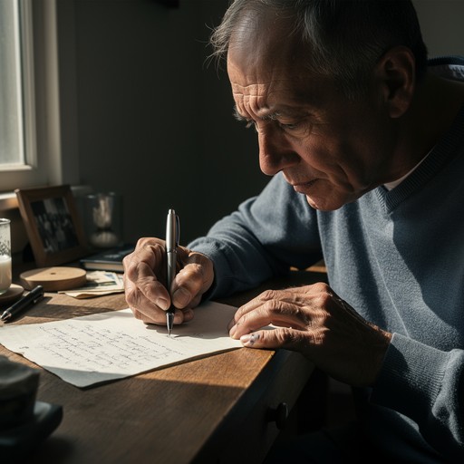 A Man Riting A Letter Free Writing a letter Image - Writing, Library, Letter | Download at ...