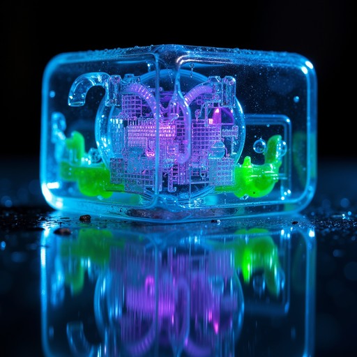 Free Glowing Digital Cube Image - Futuristic, Translucent, Cube ...