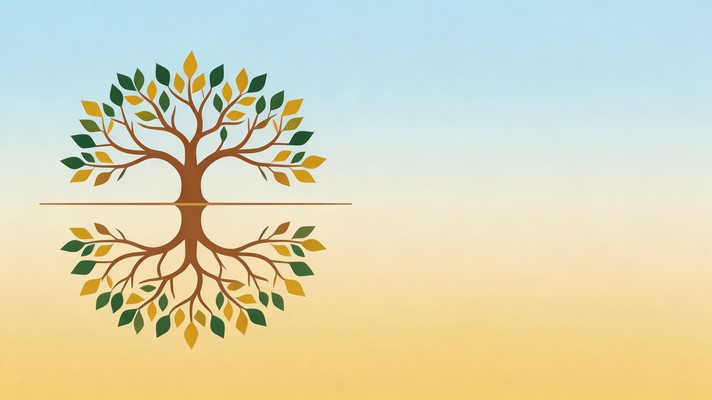 Free Rooted Natural Balance Image - Tree, Illustration, Vector ...