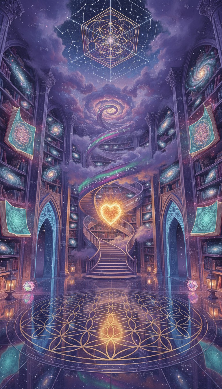 Free Celestial Library Dreams Image - Cosmic, Library, Space | Download ...