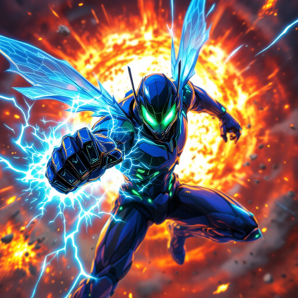 Free Insect Warrior Strikes Image - Anime, Warrior, Hero | Download at ...