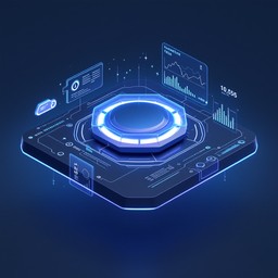 Free Floating Holographic Interface Image - Holographic, Interface ...