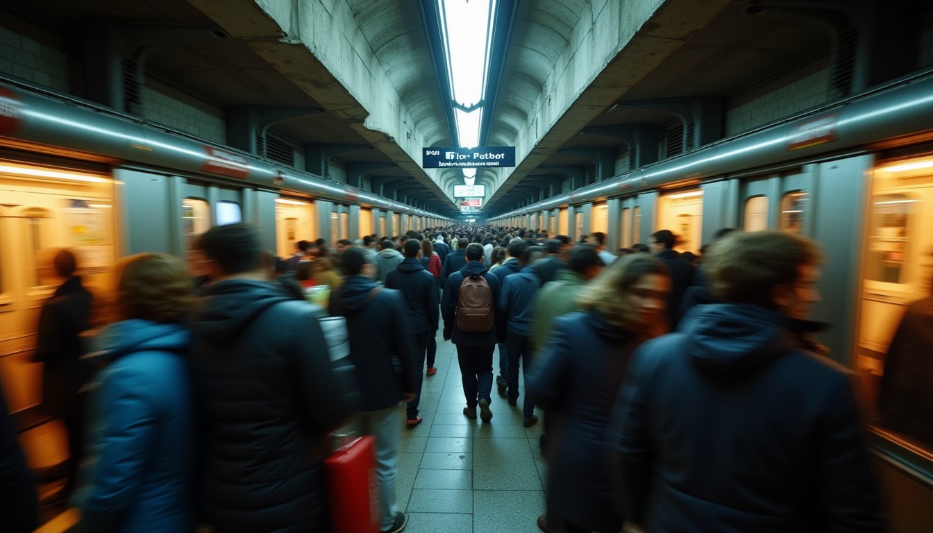 Free Rush Hour Rhythm Image - Subway, Commuters, Crowd | Download at ...