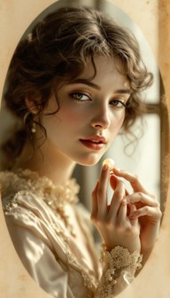 Peerlessly Beautiful Free Pearl's Timeless Beauty Image - Vintage, Portrait, Woman ...
