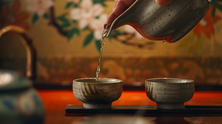 Pouring Tea Pattern Free Tea Pouring Moment Image - Tea, Pouring, Serenity | Download at ...