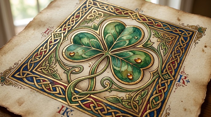Free Celtic Emerald Clover Image - Celtic, Irish, Clover | Download at ...