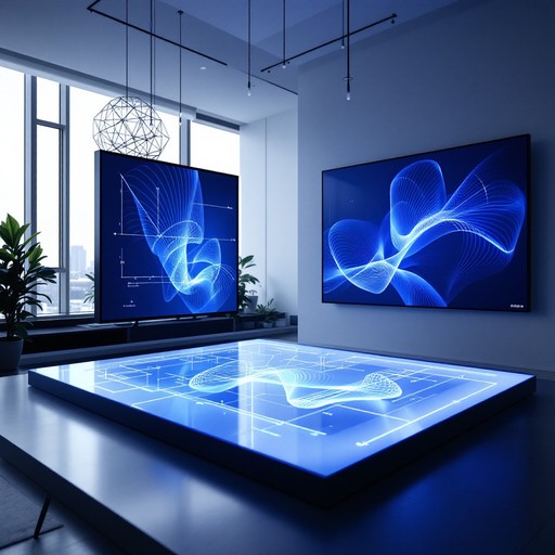 Free Digital Blue Innovation Image - Parametric, Digital, Geometric ...
