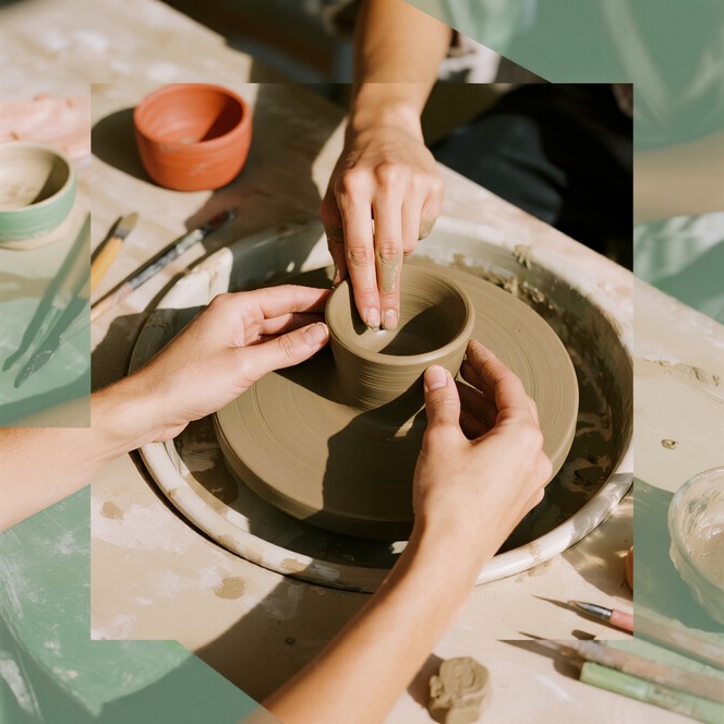 Free Hands shaping clay Image - Pottery, Clay, Hands | Download at ...