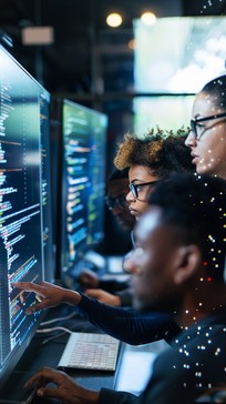 Free Tech Team Working Image - Technology, Teamwork, Computers ...