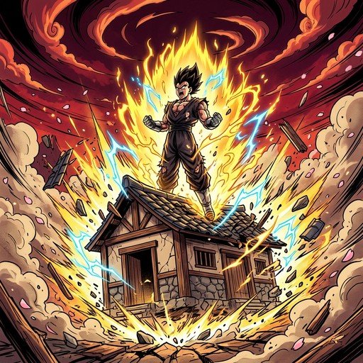 Free Explosive Power Unleashed Image - Anime, Warrior, Shonen ...