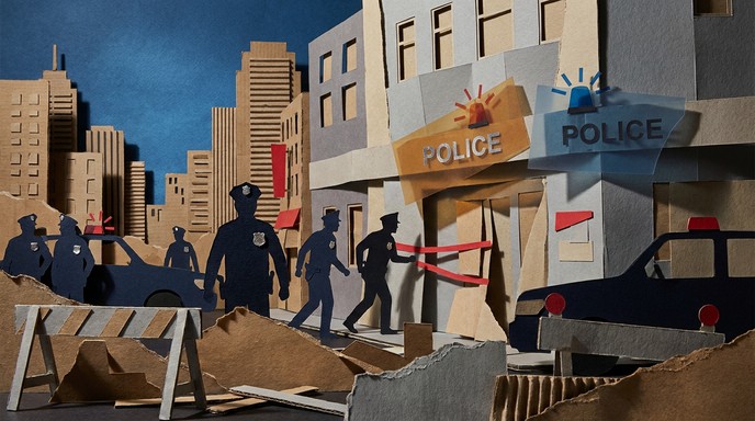 Free Urban Enforcement Operation Image - Papercraft, Collage ...