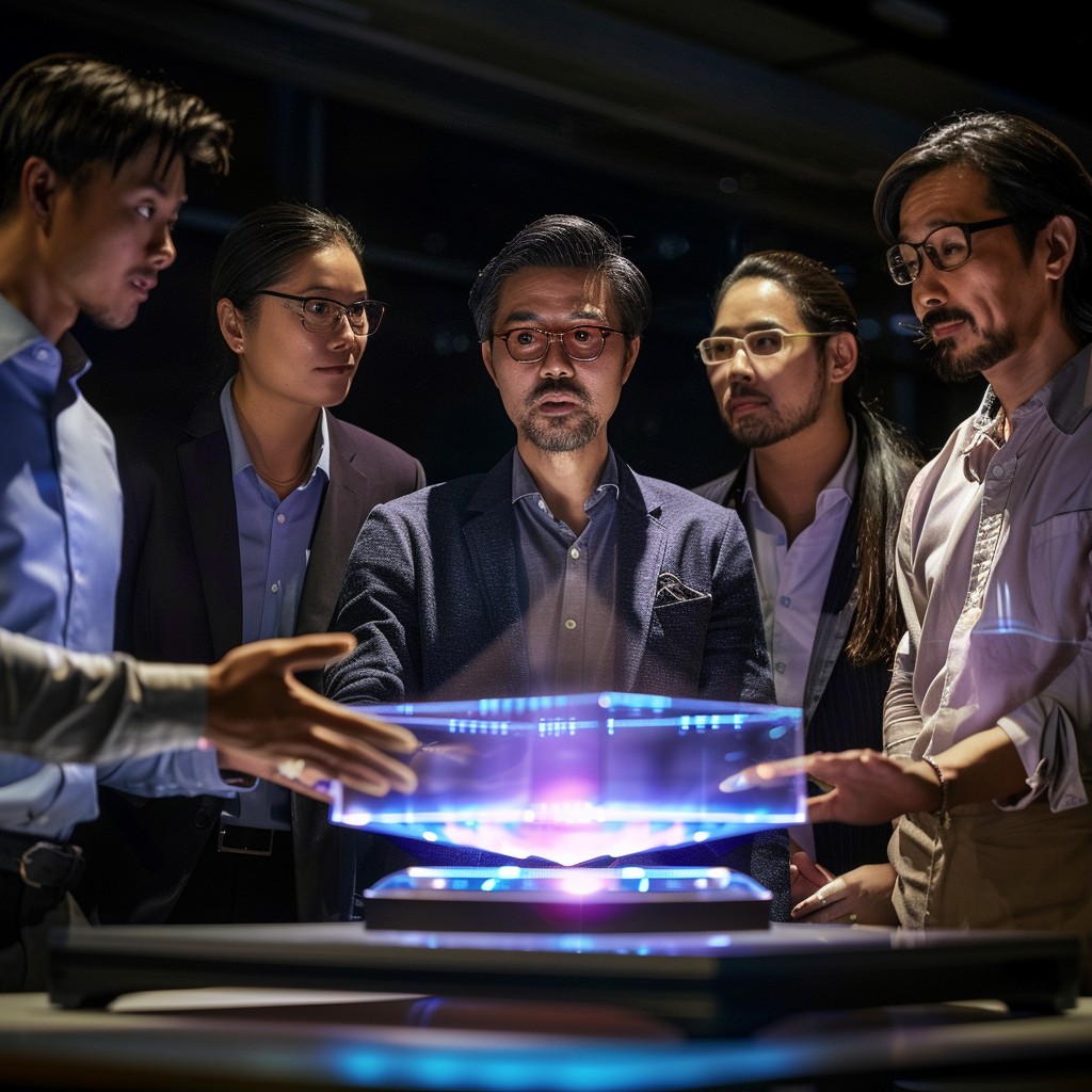 Free Team Analyzing Technology Image - Technology, Team, Collaboration ...