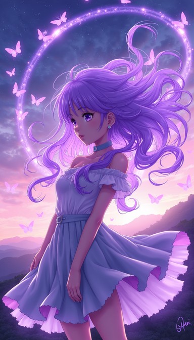 Violet Transforms Free Twilight Violet Magic Image - Anime, Purple, Magical | Download at ...