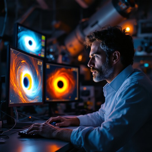 Free Scientist Studies Space Image - Astrophysicist, Scientist ...