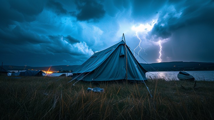 Free Stormy Camping Night Image - Storm, Camping, Night | Download at ...