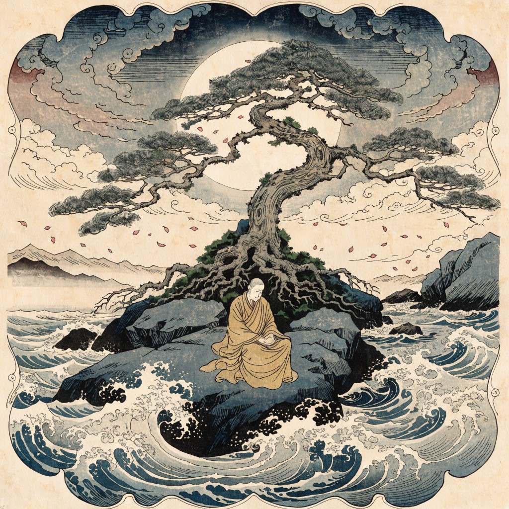 Free Zen Ocean Contemplation Image - Meditation, Monk, Zen | Download ...