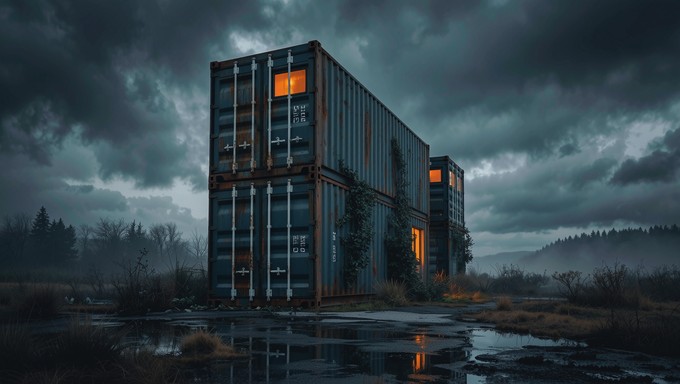 Container Apocalyptic Free Container Homes Survive Image - Dystopian, Post-apocalyptic ...