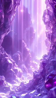 Free Purple Crystal Cascade Image - Violet, Crystal, Light | Download ...