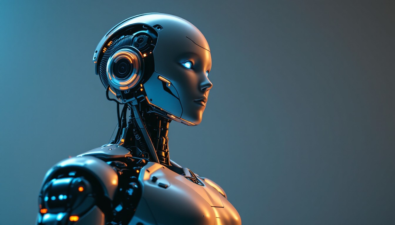 Free Futuristic Robot Technology Image - Robot, Android, Humanoid ...