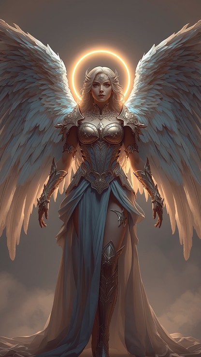 Springtime Warrior Angel Download Divine Warrior Woman Image - Warrior, Angel, Woman | StockCake