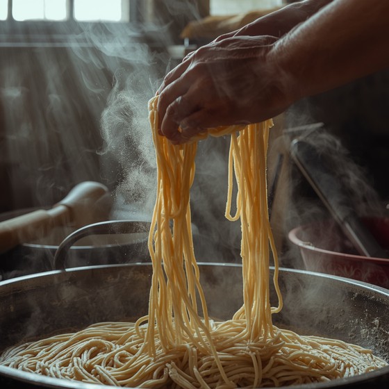 Noodle Making Rustic Free Handmade Noodle Art Image - Noodles, Handmade, Cooking | Download ...