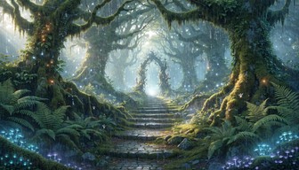 Free Enchanted Forest Pathway Image - Forest, Pathway, Enchanted ...