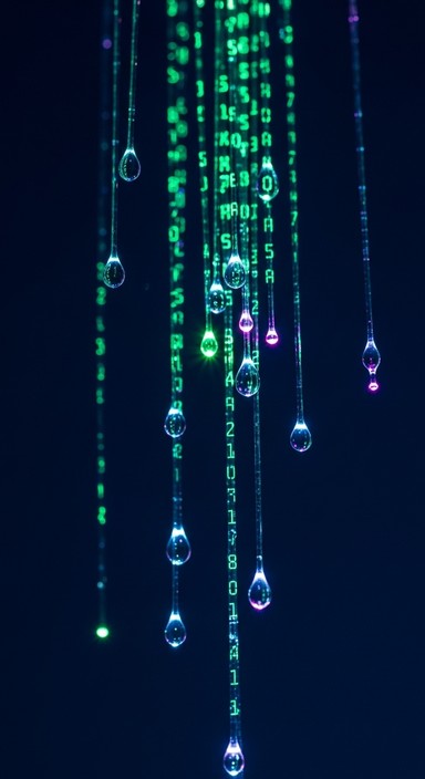 Free Digital Rain Falling Image - Matrix, Code, Digital | Download at ...
