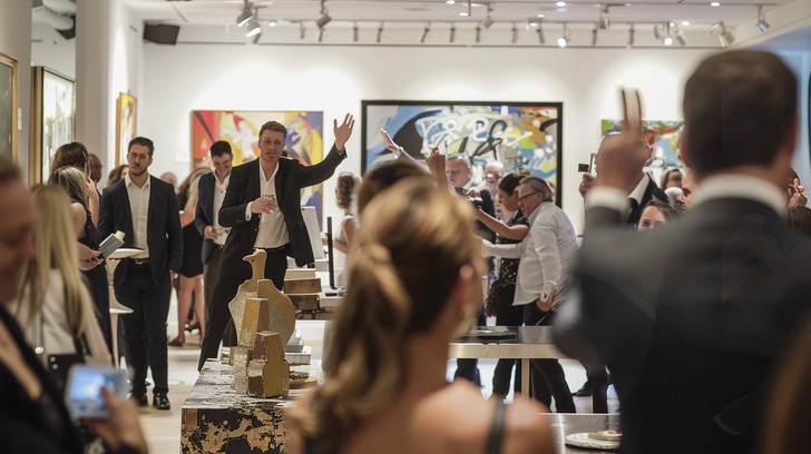 Bids Gallery Free Art Gallery Buzz Image - Art, Gallery, Guests | Download at StockCake