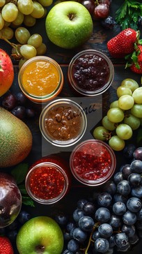 Free Assorted Fruit Jams Image - Jams, Fruits, Berries | Download at ...