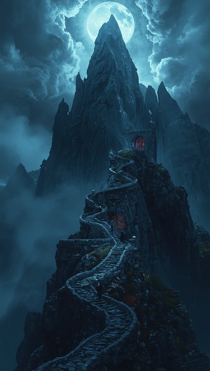 Free Gothic Mountain Mystery Image - Gothic, Mountain, Ruins | Download ...