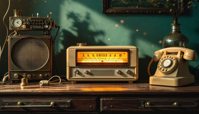 Free Vintage Communication Devices Image - Vintage, Retro, Antique ...