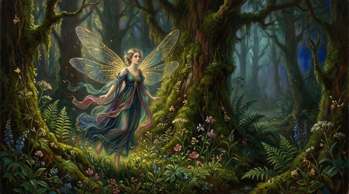 Free Enchanted Forest Fairy Image - Fairy, Forest, Enchanted | Download ...