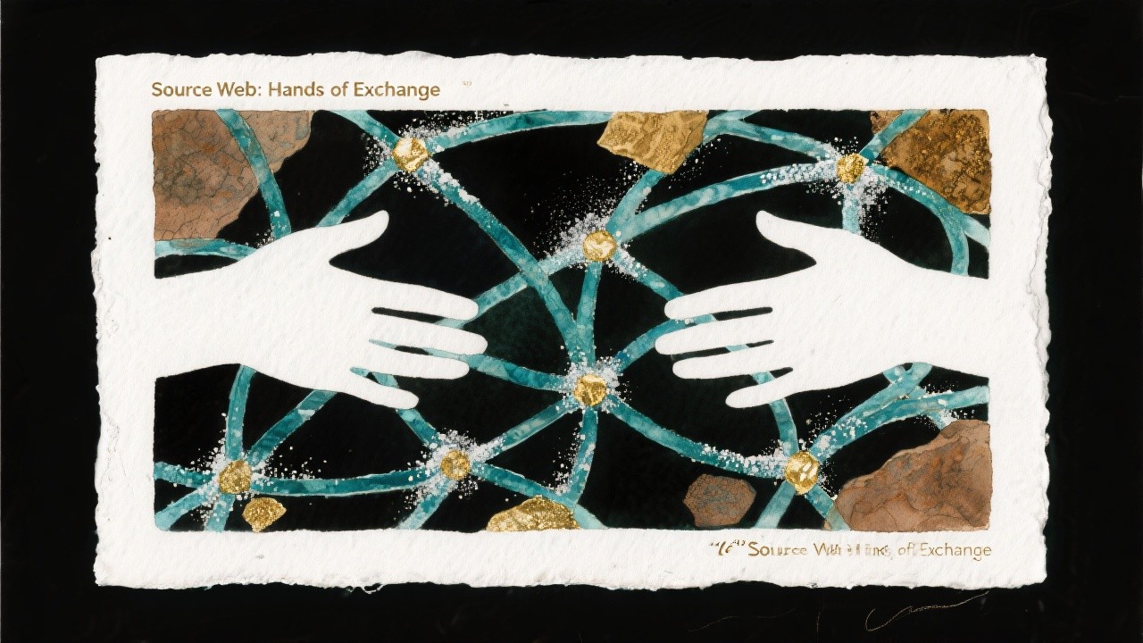Hands Back Connect Free Connected Hands Network Image - Connection, Hands, Watercolor ...