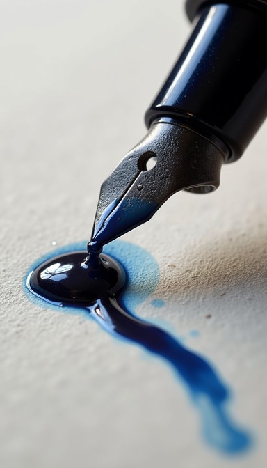 Free Pen Meets Paper Image - Fountain, Pen, Writing | Download at StockCake
