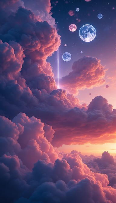 Free Mystical Moon Dance Image - Moons, Twilight, Surreal | Download at ...