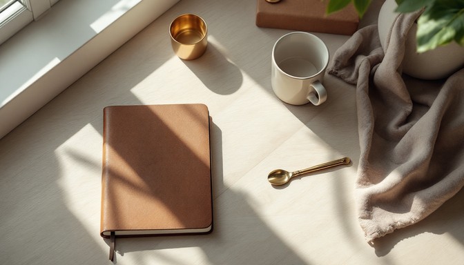 Free Minimal Morning Essentials Image | Download at StockCake
