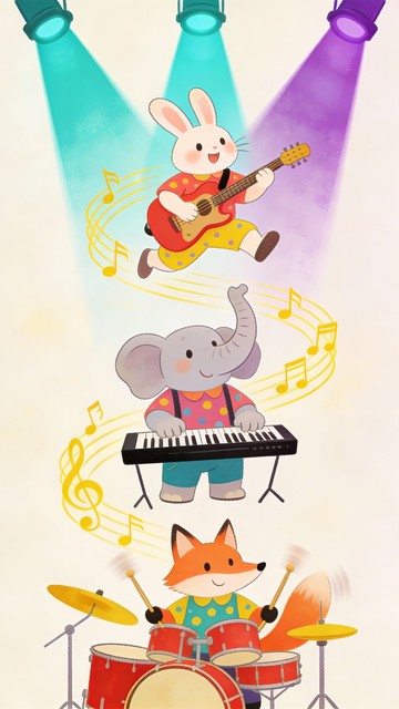 Free Animal Rock Band Image - Band, Animals, Music | Download at StockCake