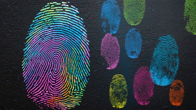 Free Colorful Identity Patterns Image - Fingerprint, Identity, Colorful ...
