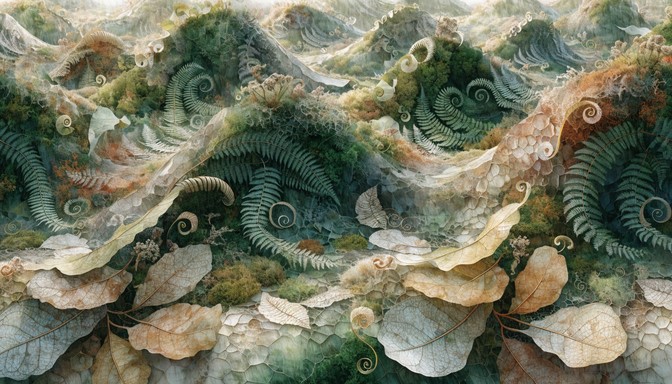 Free Organic Green Layers Image - Green, Botanical, Organic | Download ...